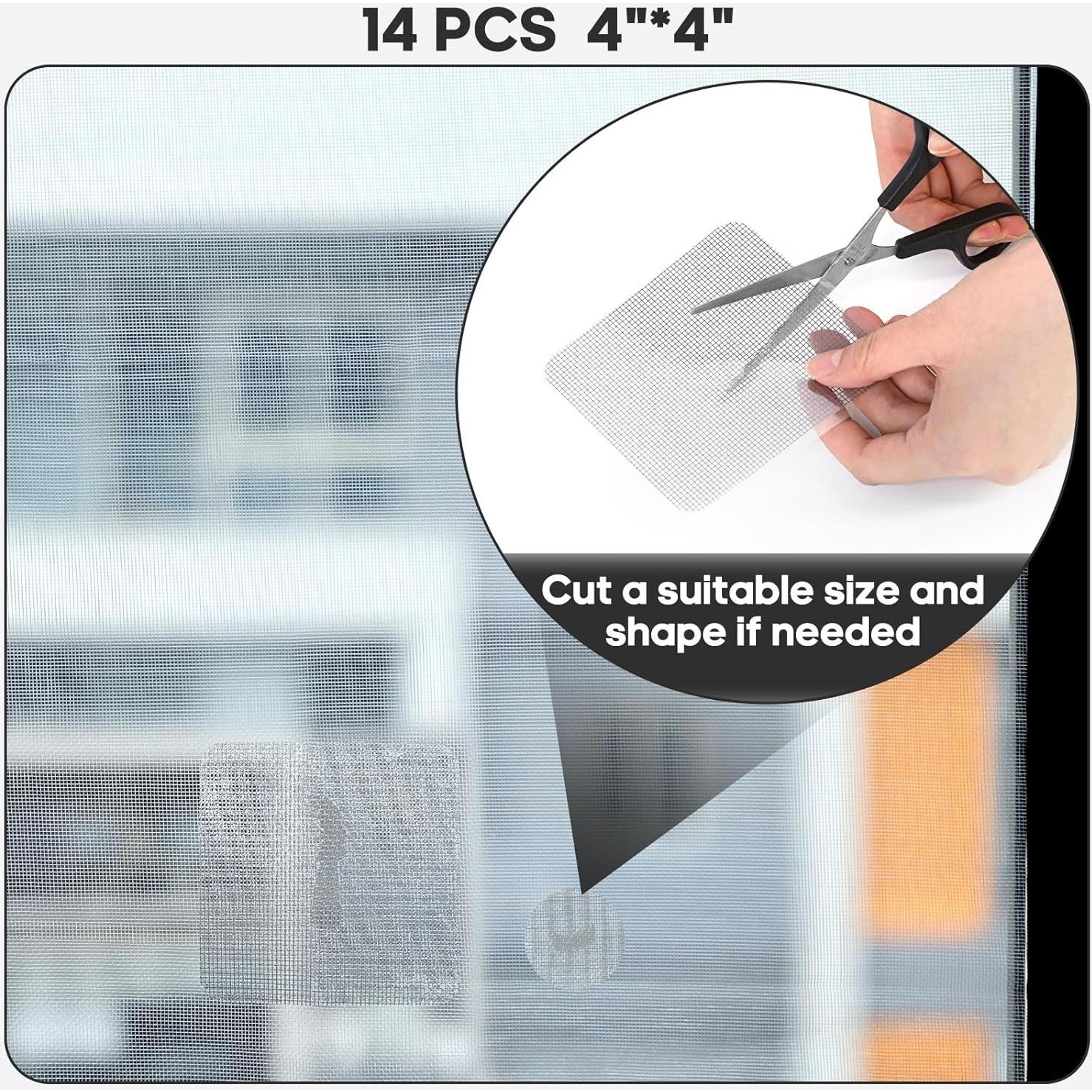 Kit de Reparación de Pantallas Secopad 14 Piezas 10.16 cm Gris