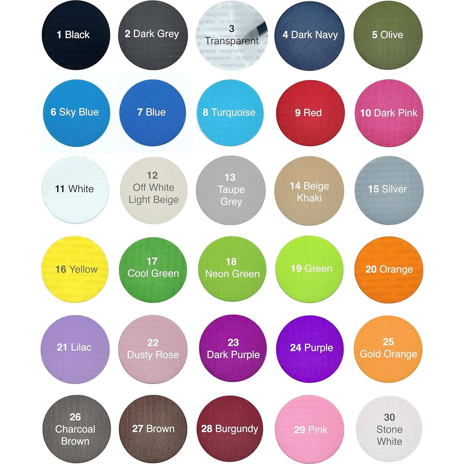 Parches de Reparación aZengear 11 Pzs Impermeables Transparentes