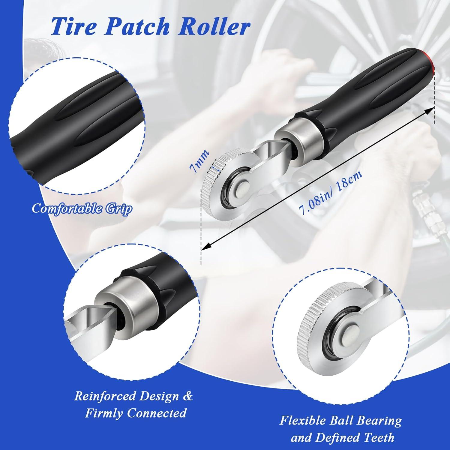 Kit de Reparación de Neumáticos Anglekai 30 Parches 32-58mm