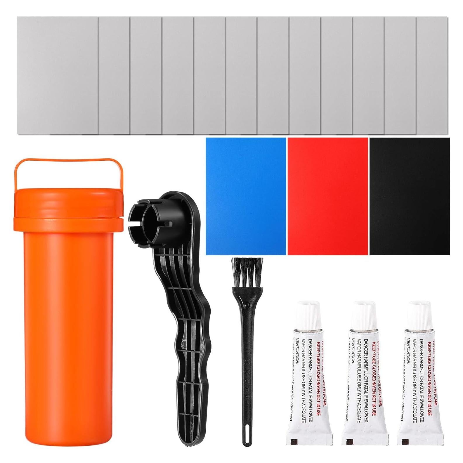 Kit de Reparación de Bote Inflable Gejoy MK4225 - 21 Piezas