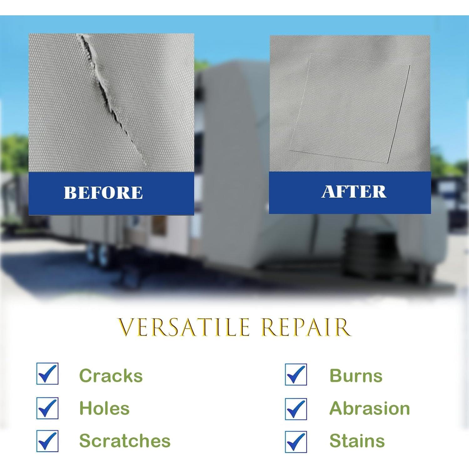 Kit de Parche Adhesivo para Cubierta de RV Collyon 3 PCS