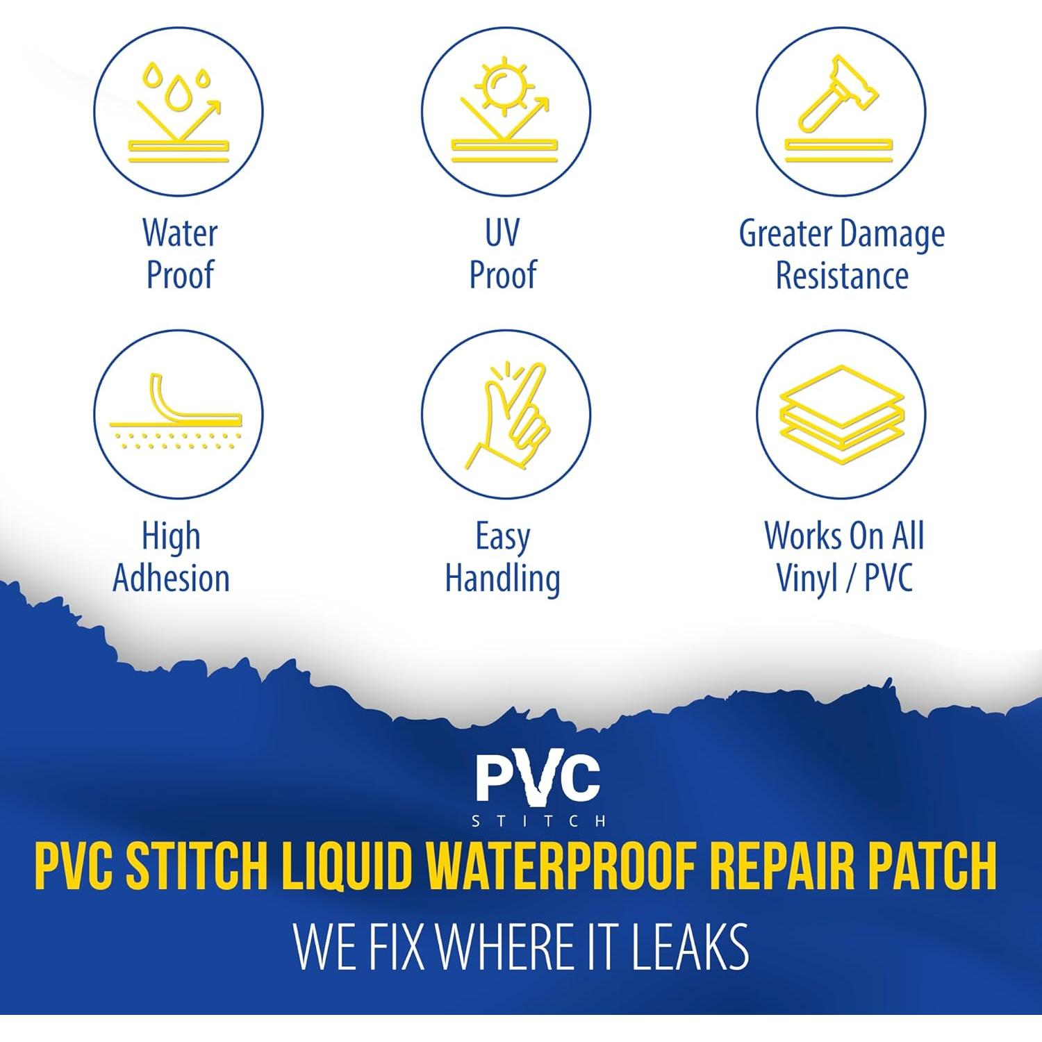 Parche Líquido PVC Stitch 20ml para Reparación de Inflables