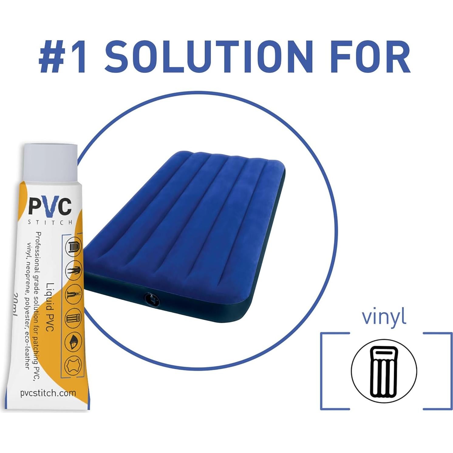 Parche Líquido PVC Stitch 20ml para Reparación de Inflables