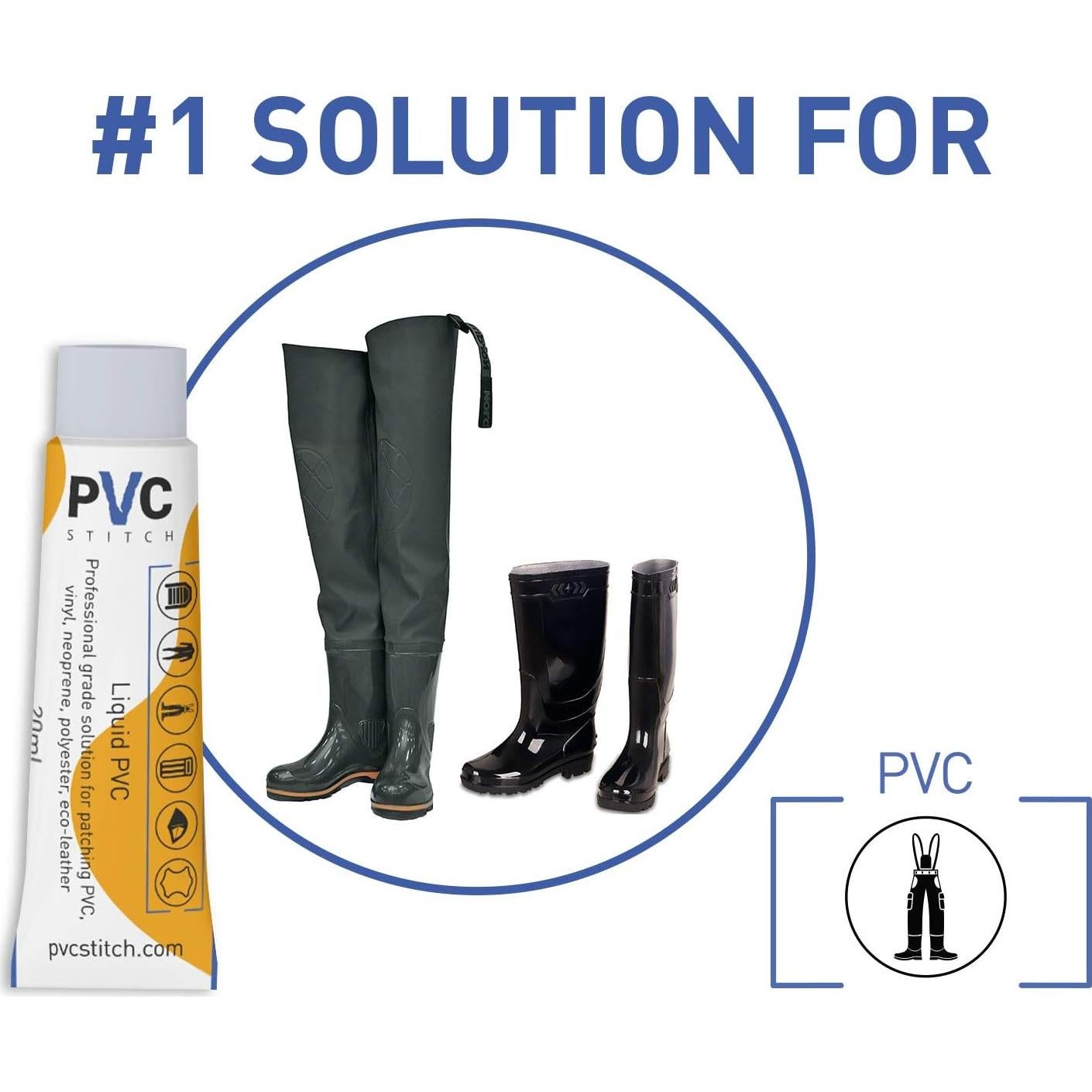 Parche Líquido PVC Stitch 20ml para Reparación de Inflables