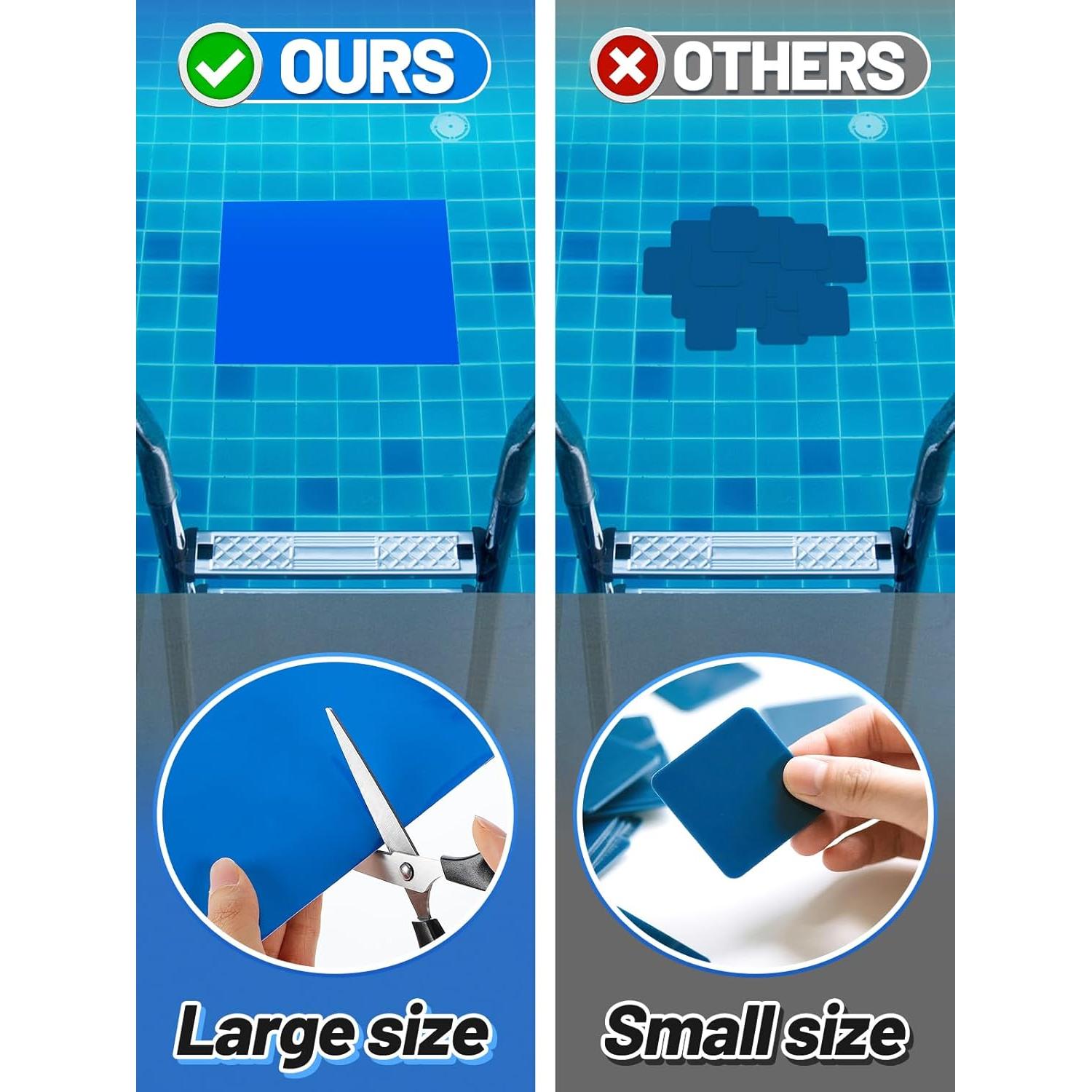 Parche de Reparación de PVC Aulock 0.86 x 0.61 m Azul