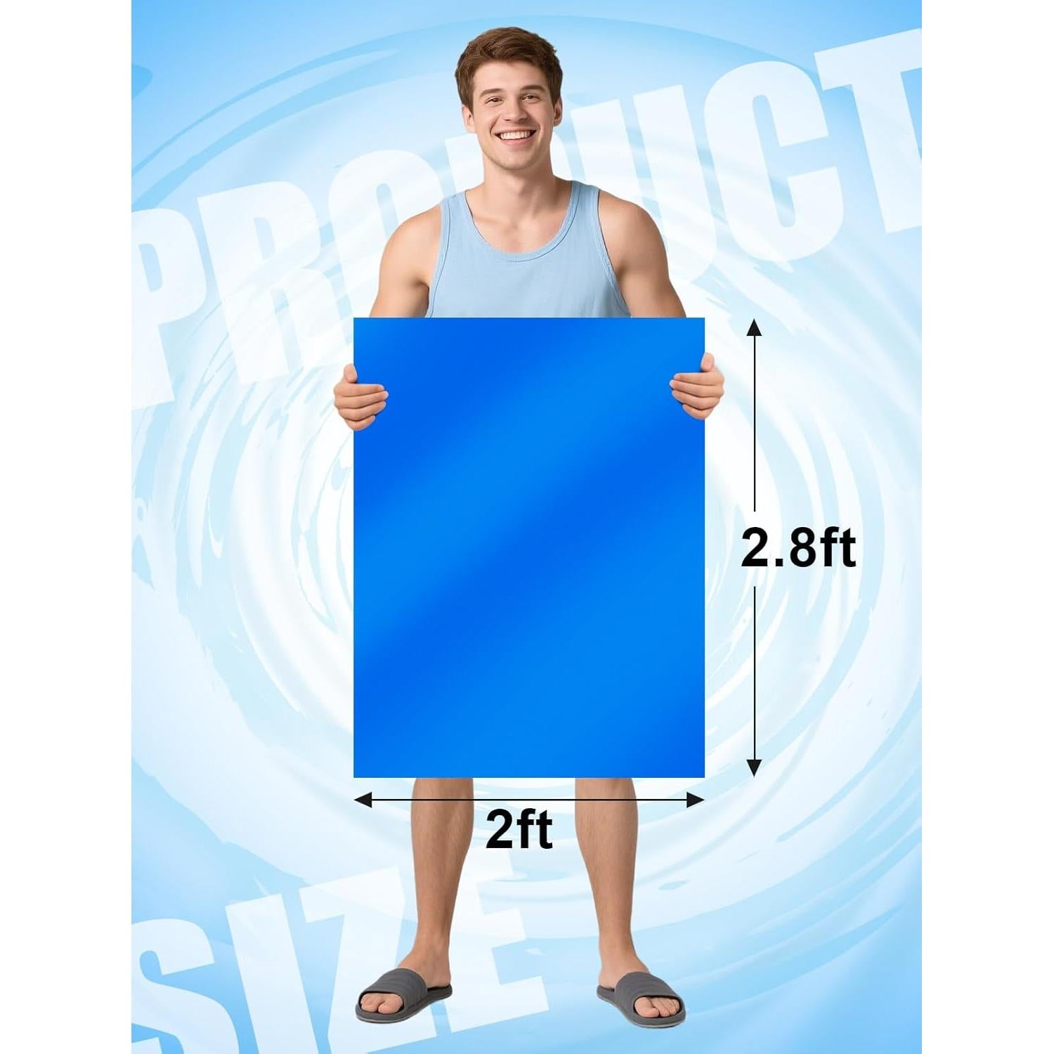 Parche de Reparación de PVC Aulock 0.86 x 0.61 m Azul