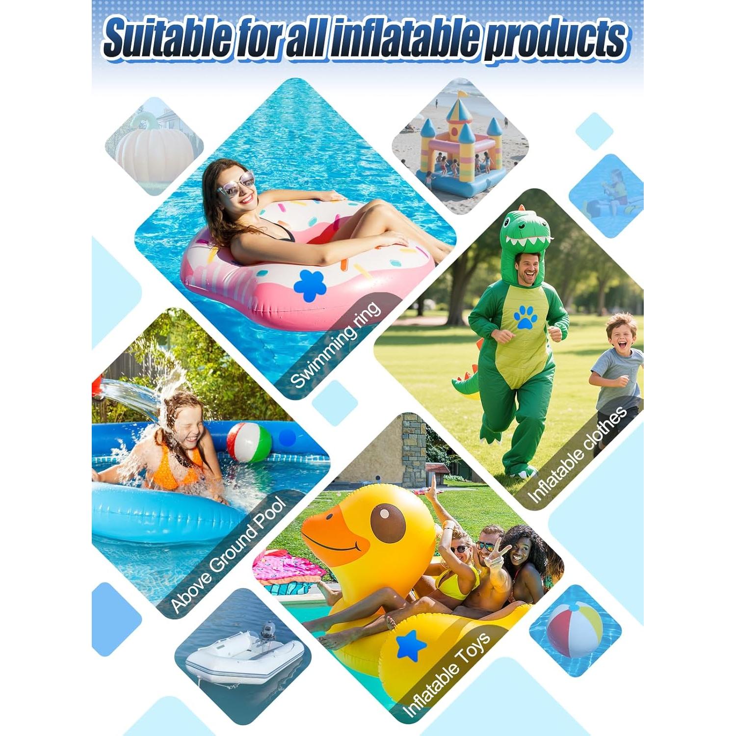 Parche de Reparación de PVC Aulock 0.86 x 0.61 m Azul