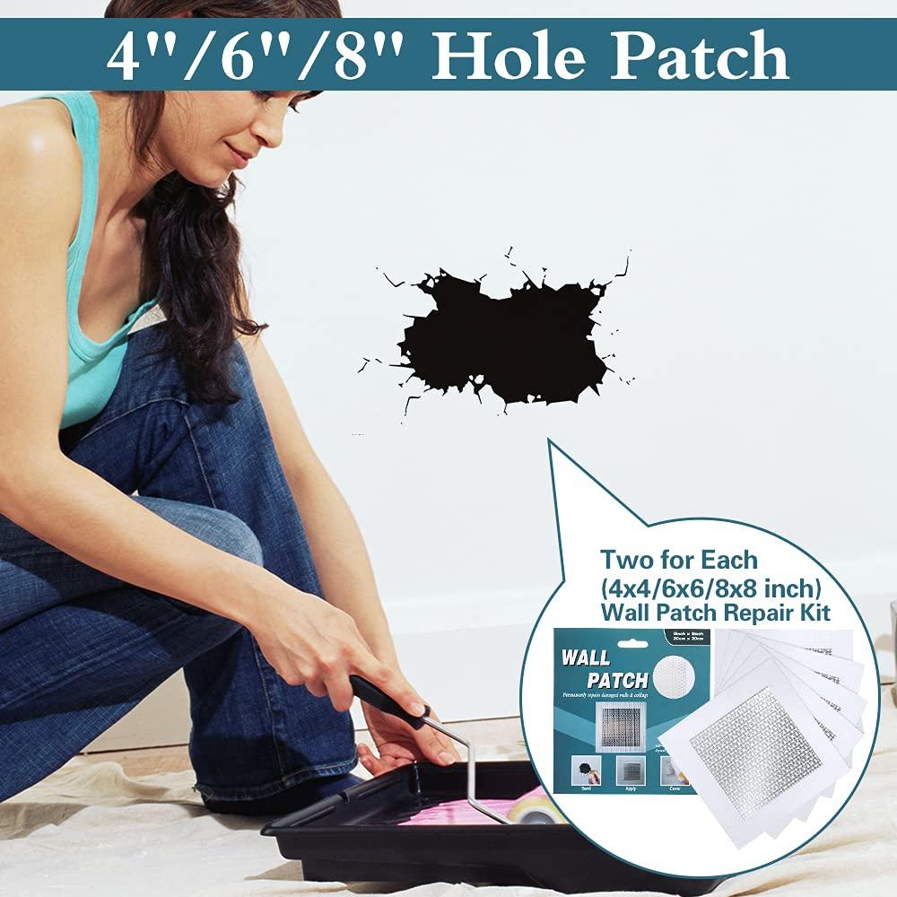 Kit de Reparación de Paneles de Yeso Tahikem 6 Pcs 4-6-8"