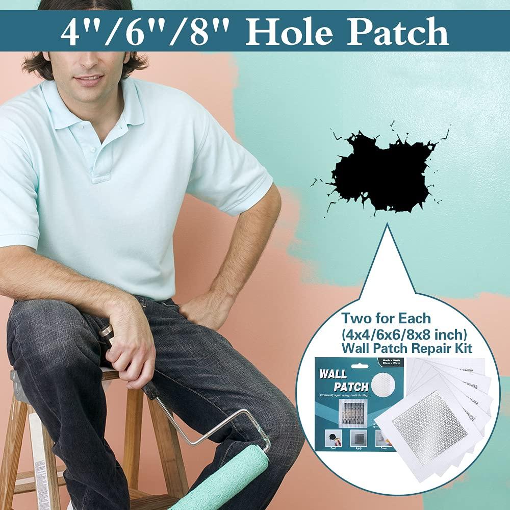 Kit de Reparación de Paneles de Yeso Tahikem 6 Pcs 4-6-8"