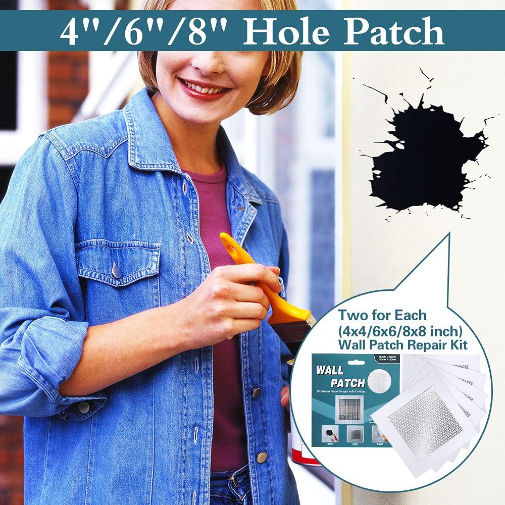 Kit de Reparación de Paneles de Yeso Tahikem 6 Pcs 4-6-8"