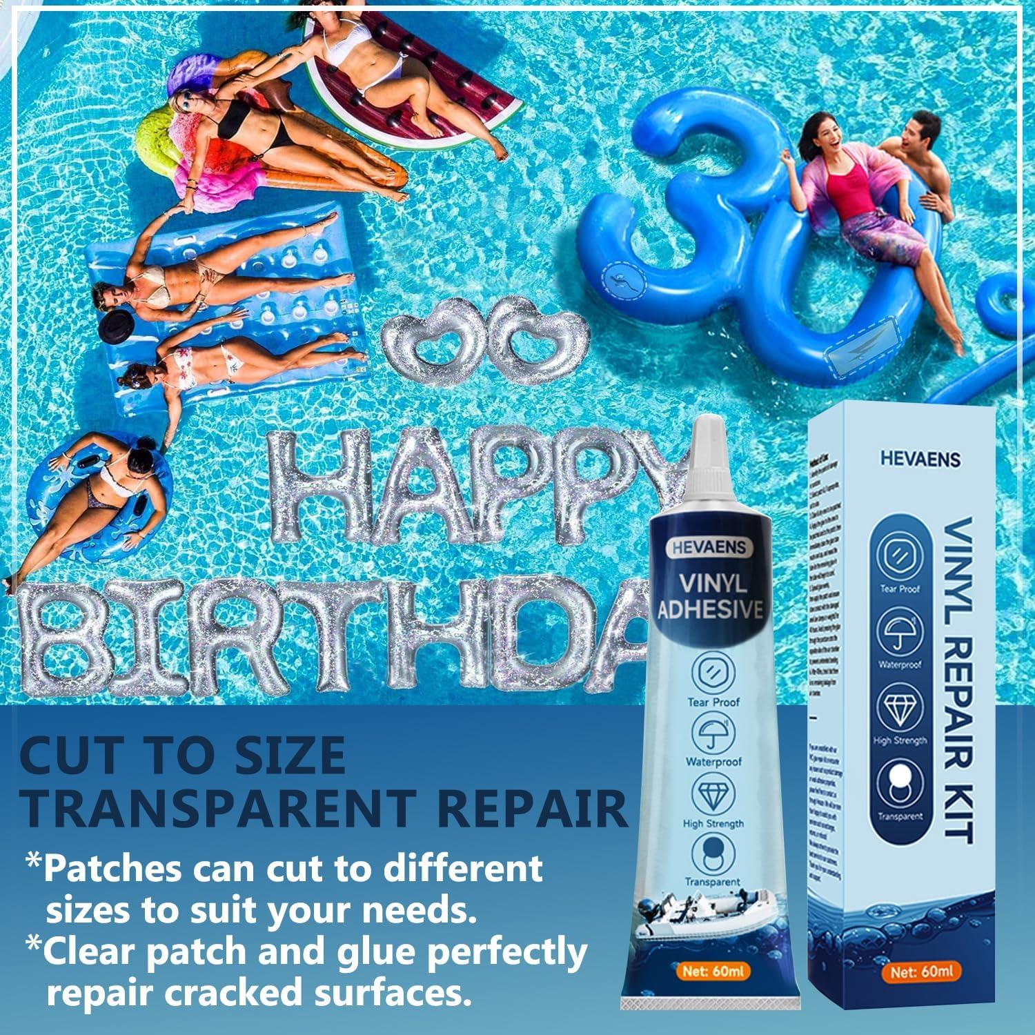 Kit de Reparación de Parche Inflable Hevaens 60ml Vinilo