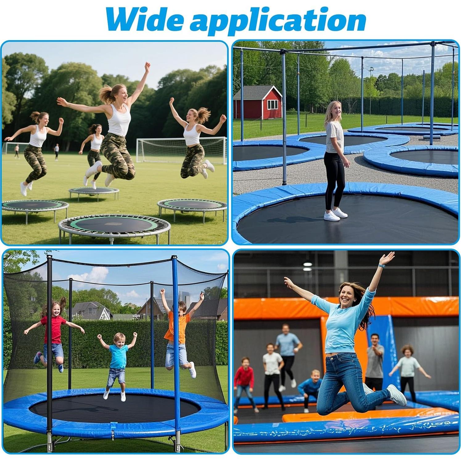 Kit de Reparación de Parches Autoadhesivos Lyreh para Trampolín