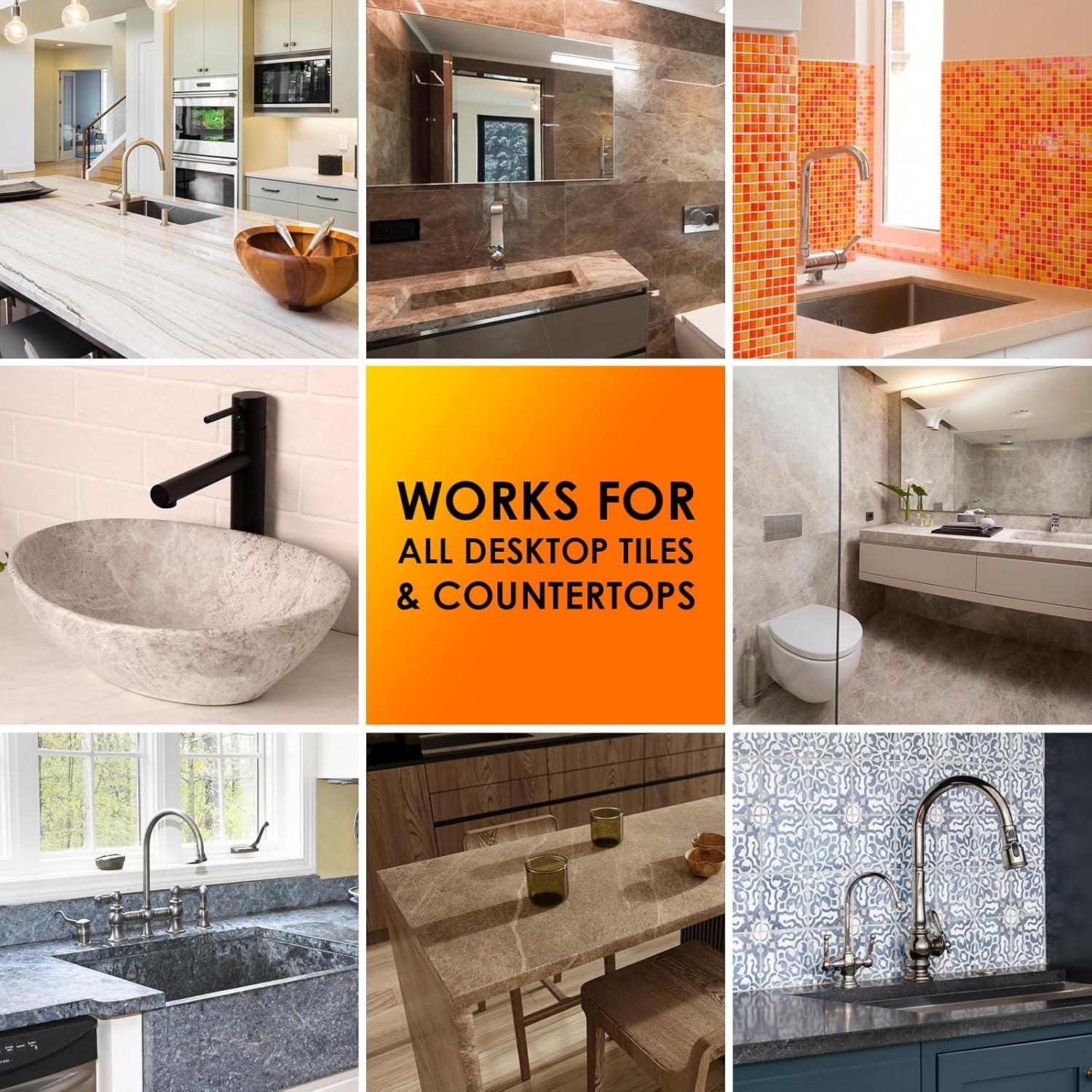 Kit de Reparación de Baños Hometinker 3.7oz Fibra de Vidrio