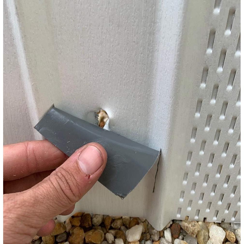 Parche de Reparación A.A 15.24x30.48 cm Vinilo Blanco