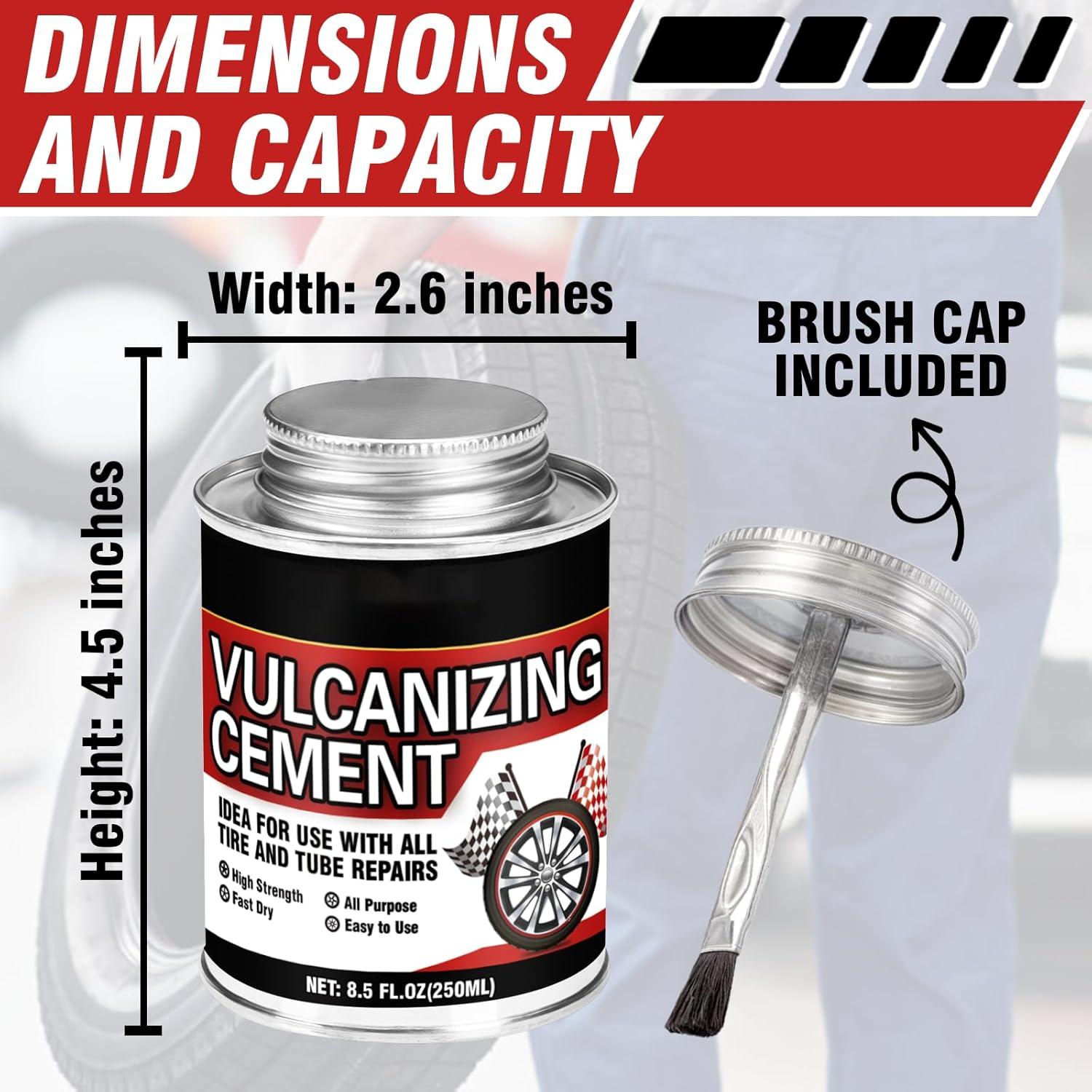 Cemento Vulcanizante Químico Vereclue 250 ml para Neumáticos