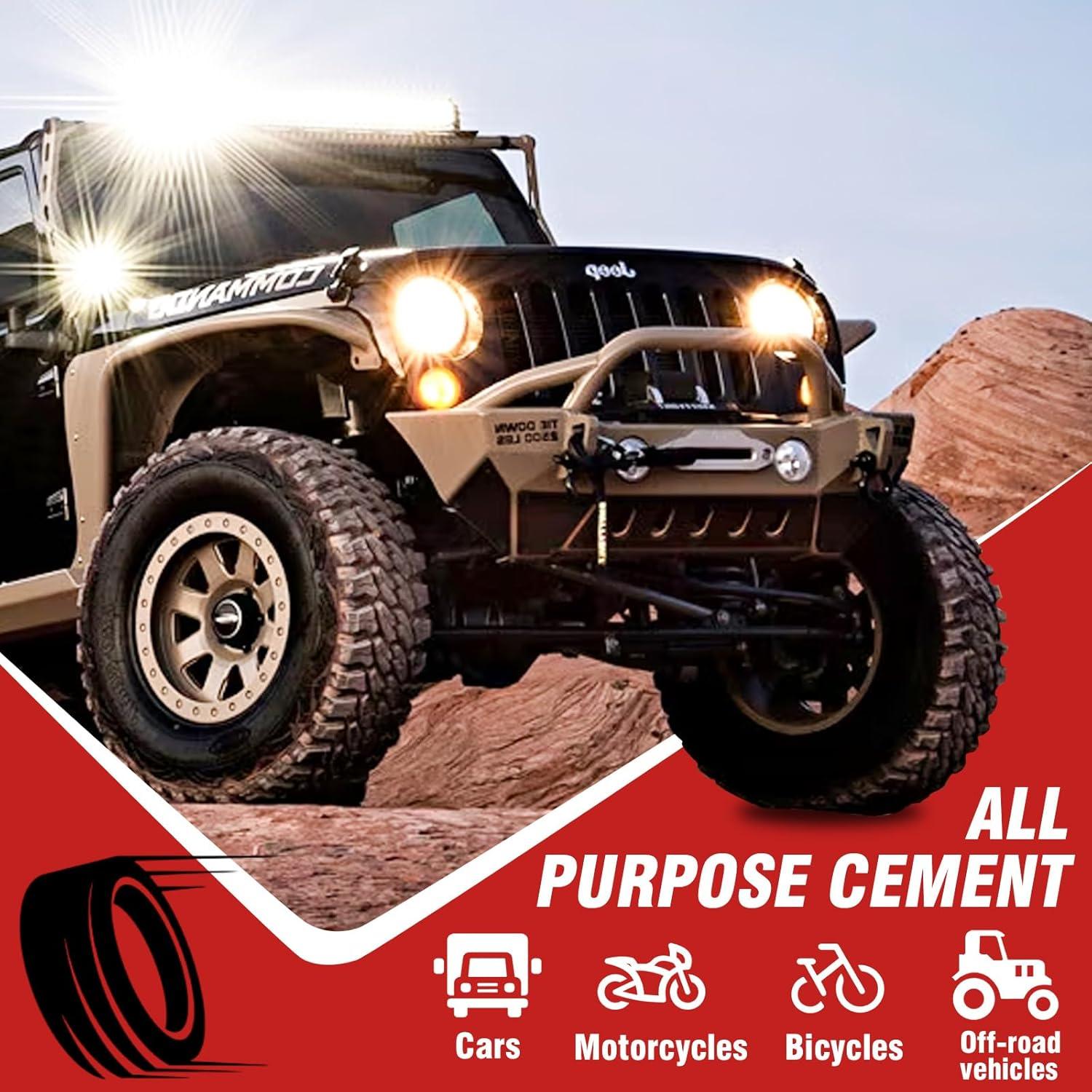 Cemento Vulcanizante Químico Vereclue 250 ml para Neumáticos