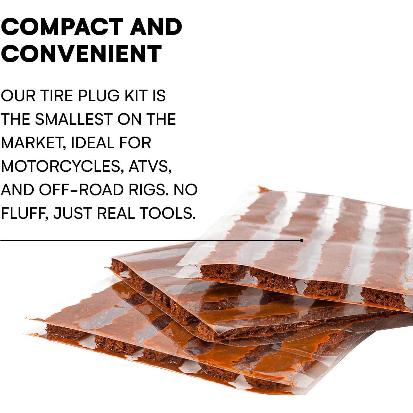 Kit de Reparación de Neumáticos Boulder Tools A095 Compacto