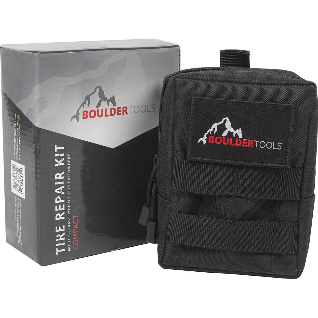 Kit de Reparación de Neumáticos Boulder Tools A095 Compacto