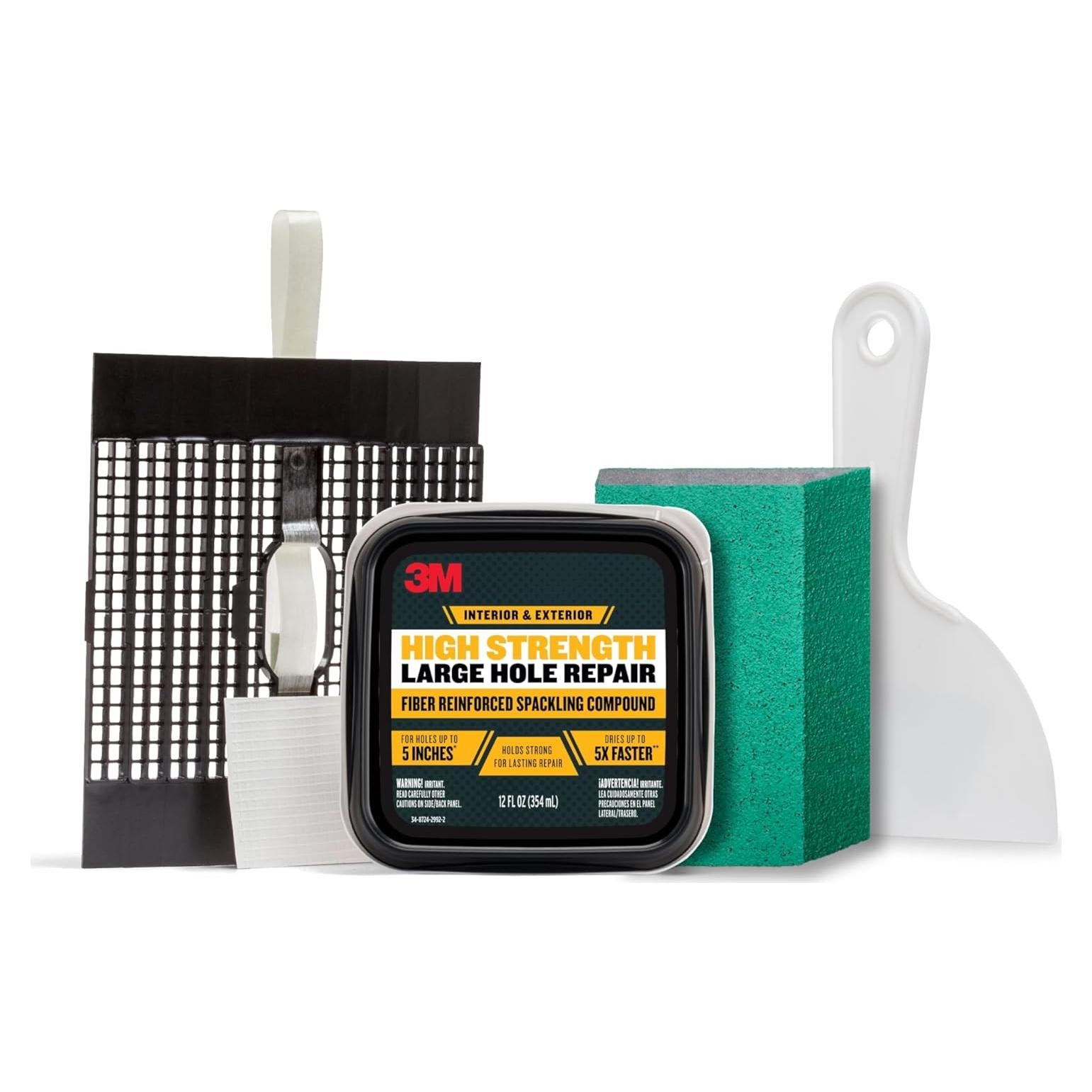 Kit de Reparación de Agujeros Grandes 3M LHR-SIOCKIT 340 g