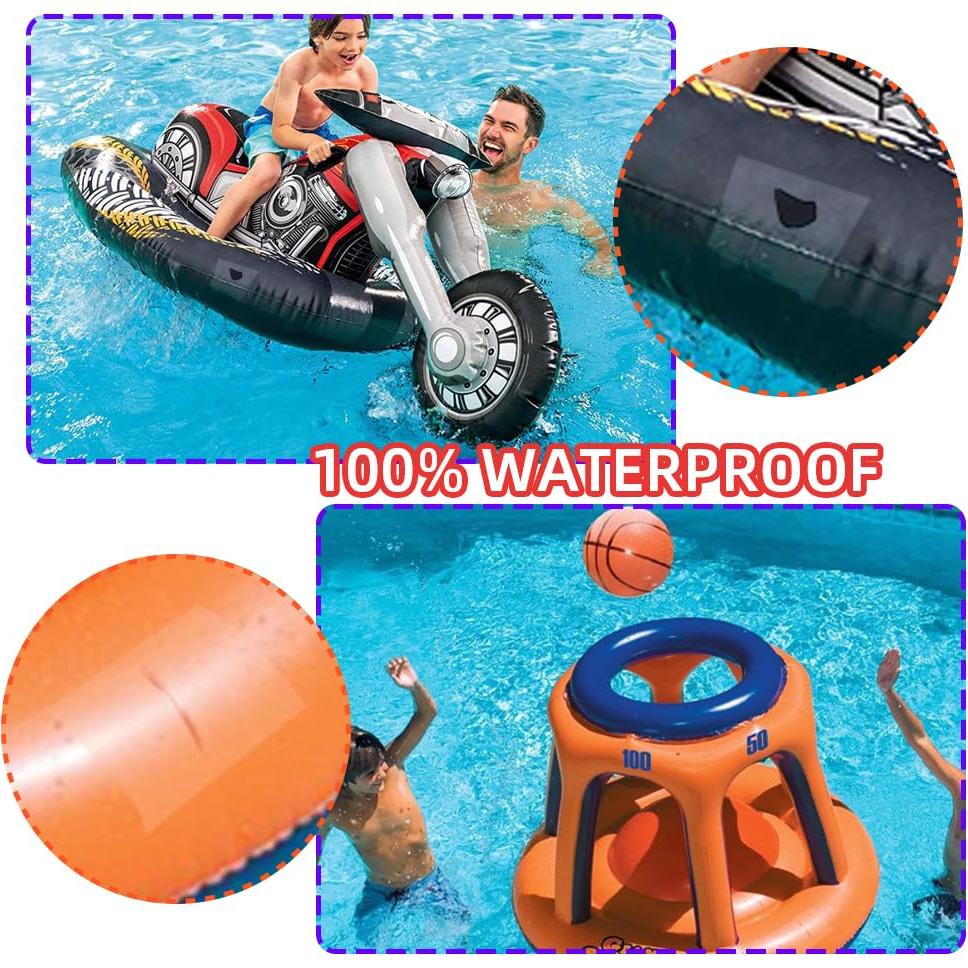 Kit de Parche Impermeable KUYAFENNI 4" x 2m para Colchones Inflables