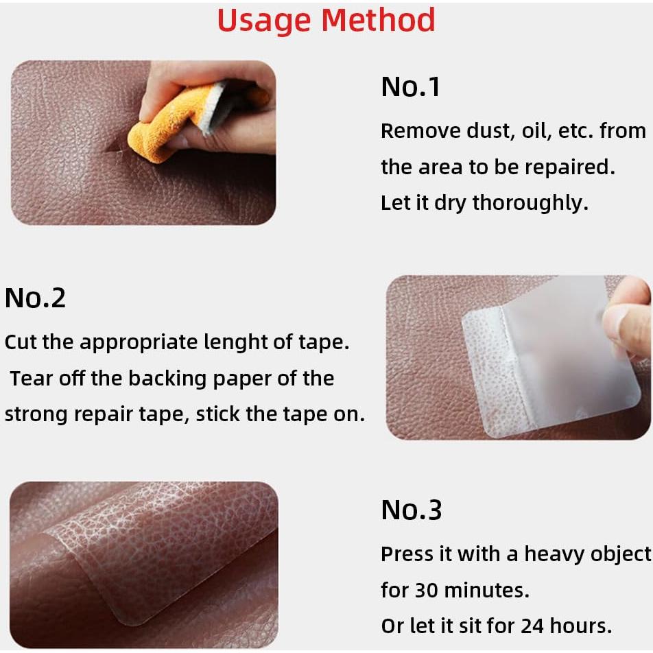 Kit de Parche Impermeable KUYAFENNI 4" x 2m para Colchones Inflables