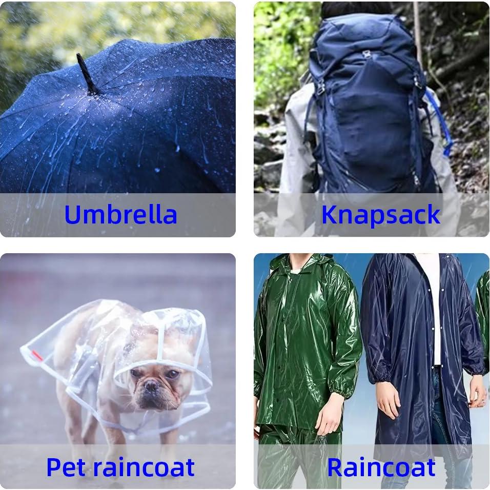 Kit de Parche Impermeable KUYAFENNI 4" x 2m para Colchones Inflables