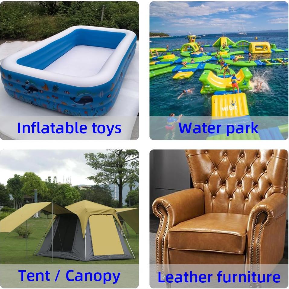 Kit de Parche Impermeable KUYAFENNI 4" x 2m para Colchones Inflables