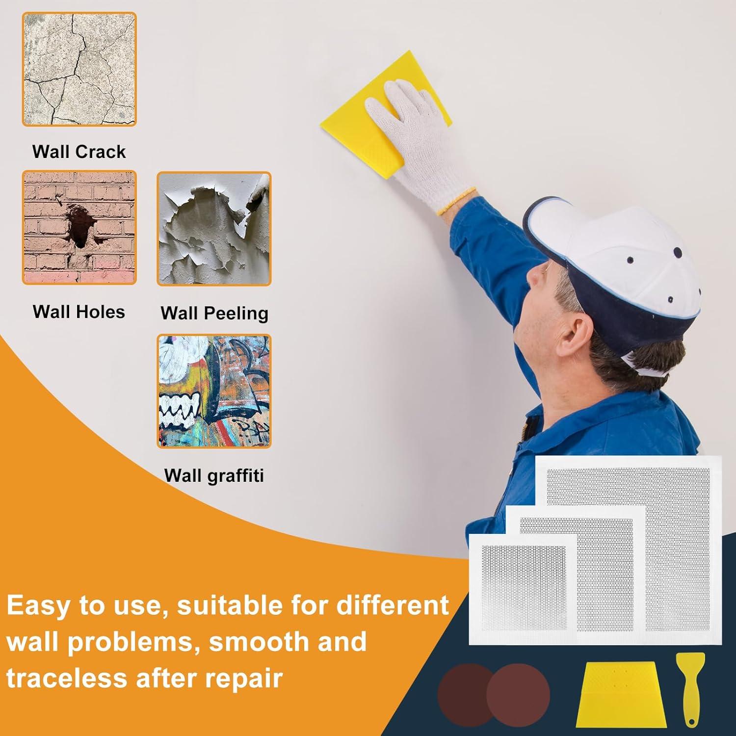 Kit de Reparación de Paneles de Yeso 8 Piezas Succulentlovers