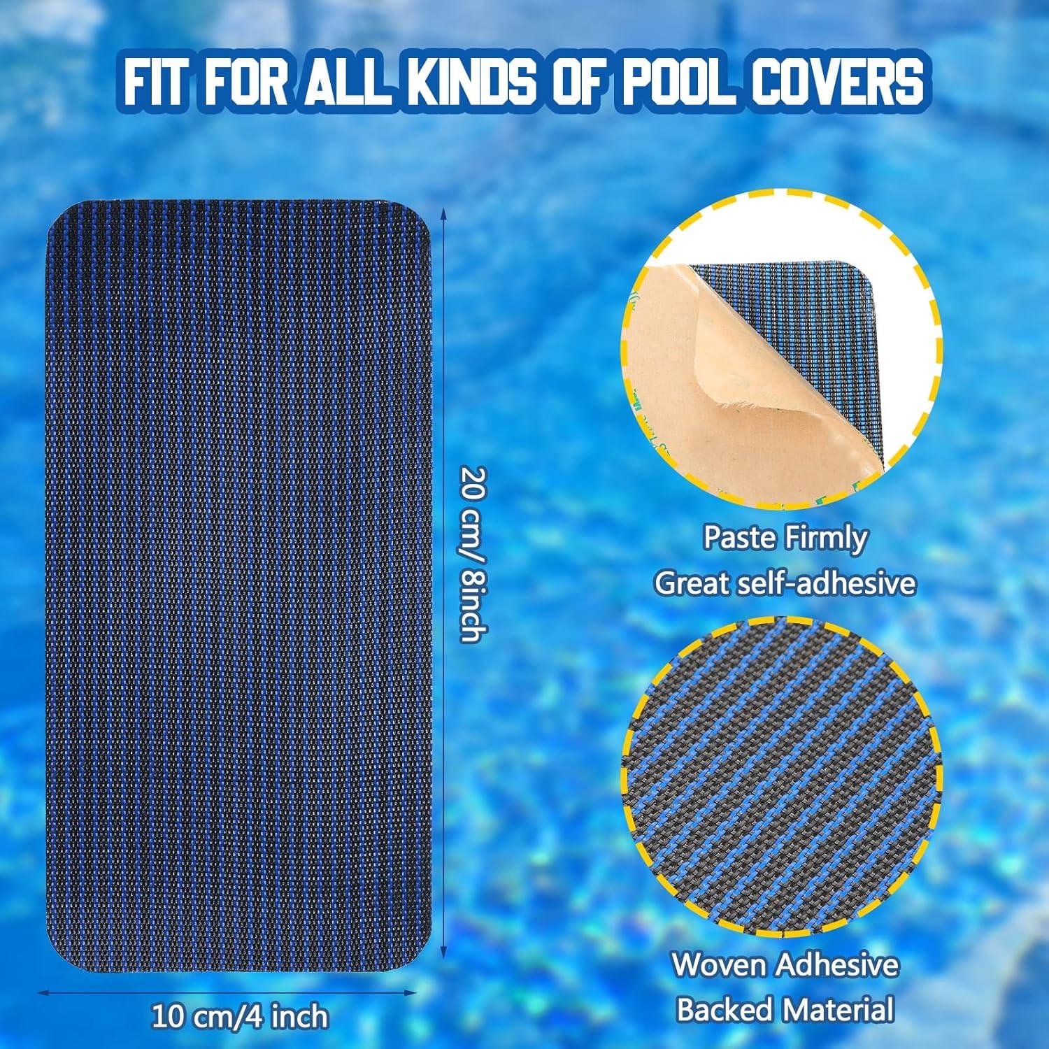 Kit de Parches Reparación Cubierta de Piscina Treela Azul 6 Piezas