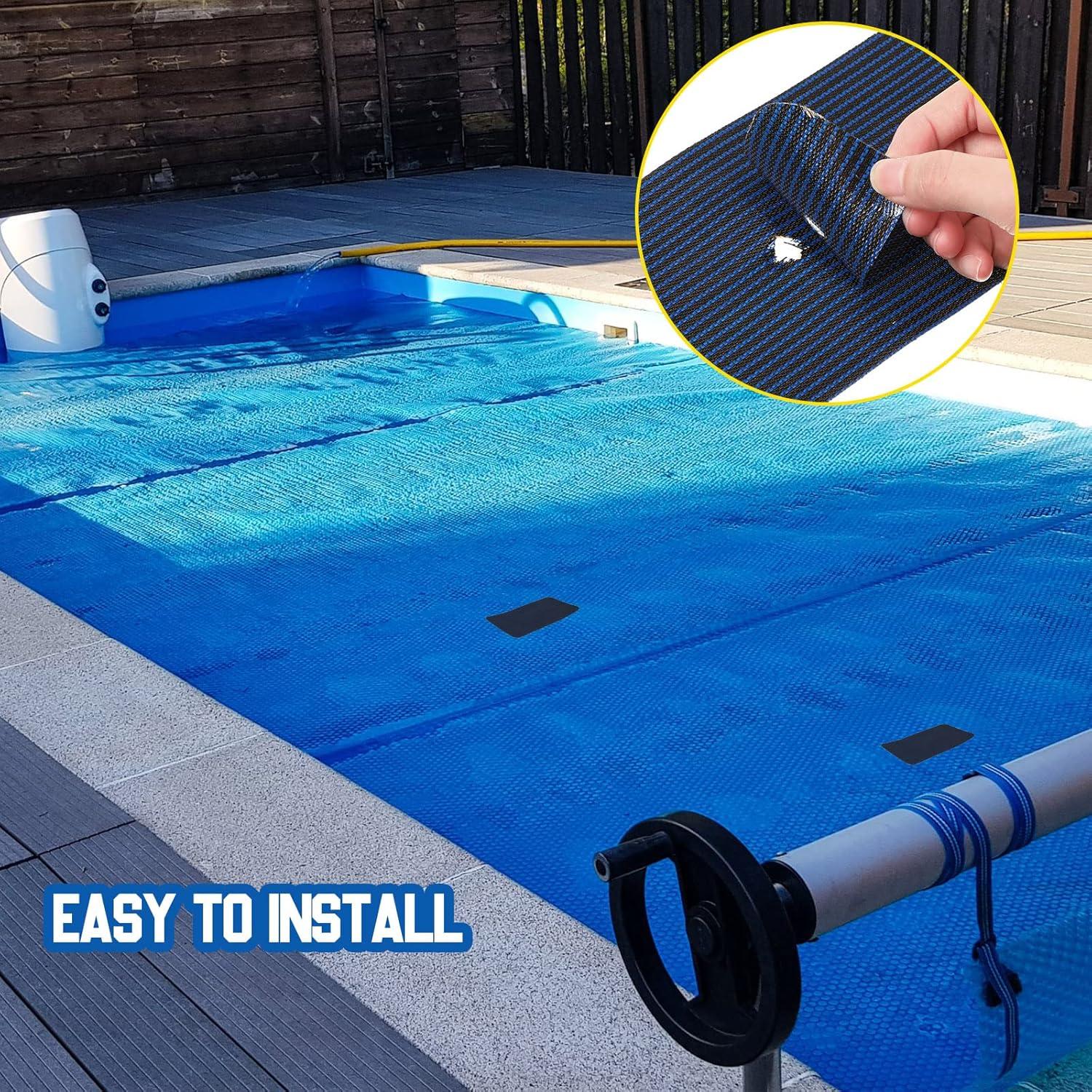 Kit de Parches Reparación Cubierta de Piscina Treela Azul 6 Piezas