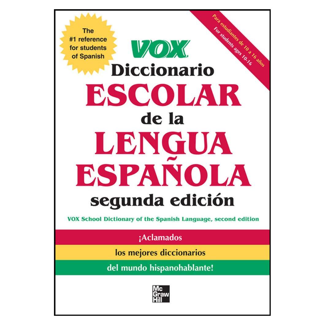 VOX Diccionario Escolar, 2nd Edition