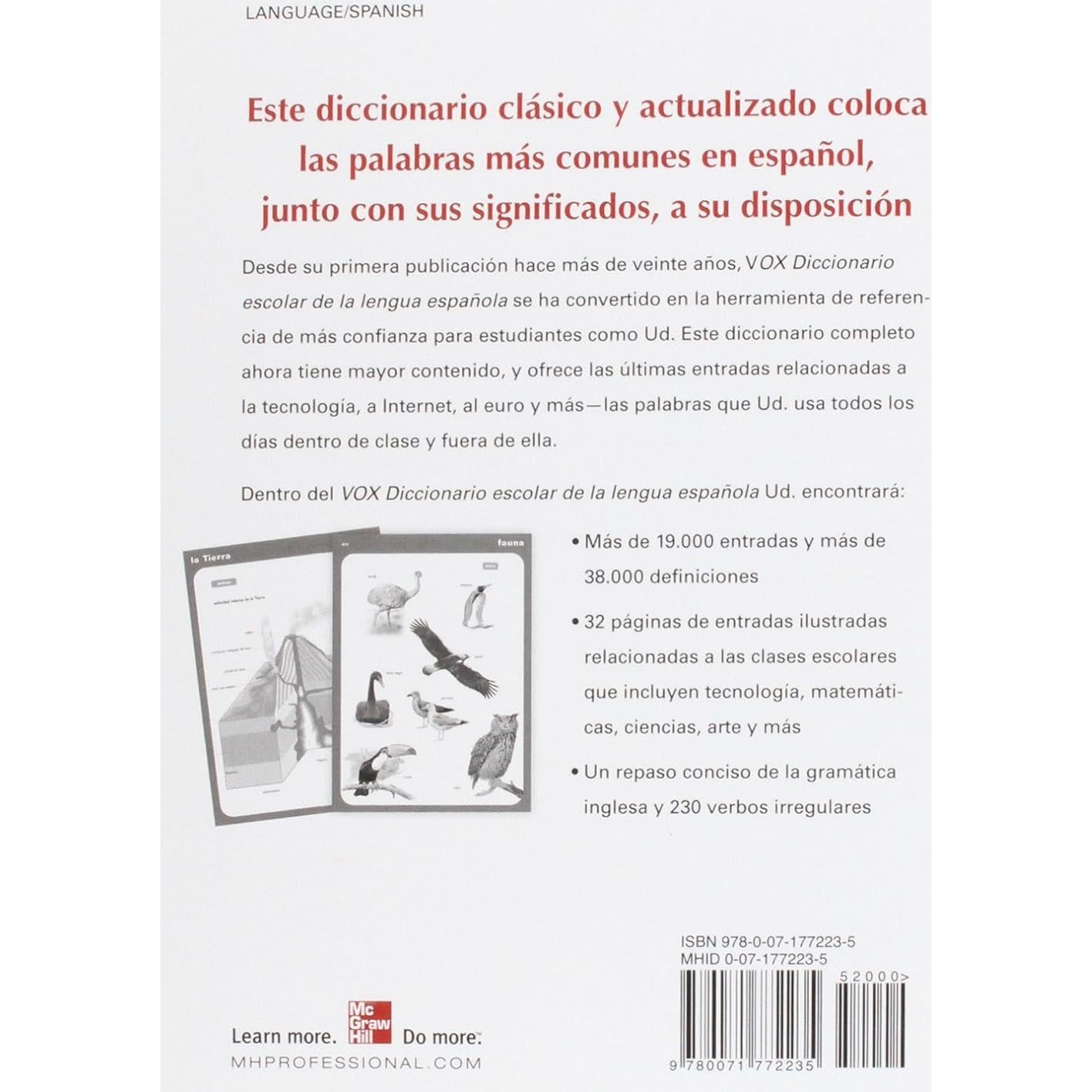 VOX Diccionario Escolar, 2nd Edition