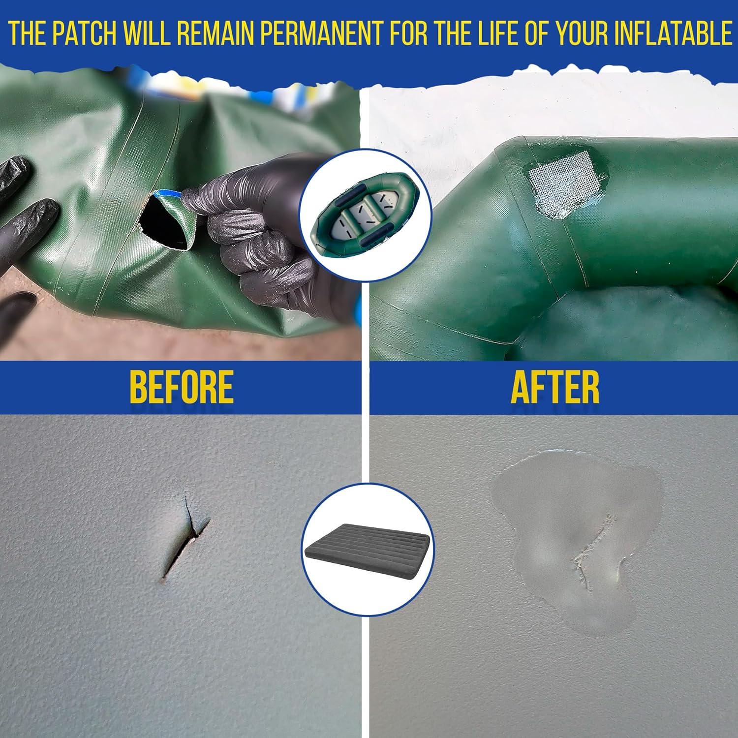 Kit de Reparación PVC Stitch 20ml para Colchones y Piscinas