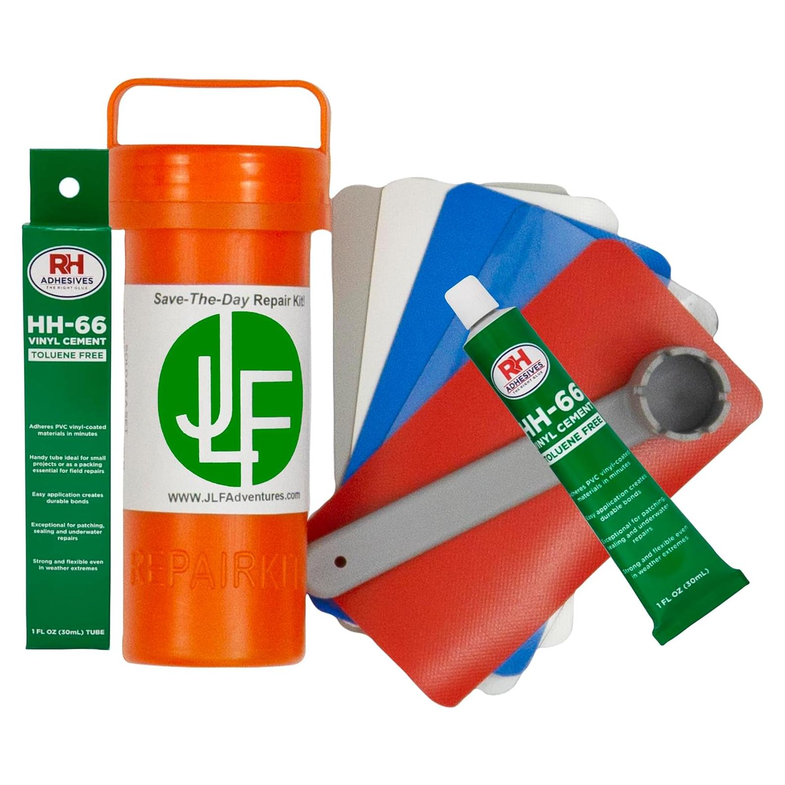 Kit de Reparación JLF para Tablas de Paddle Inflables con Pegamento