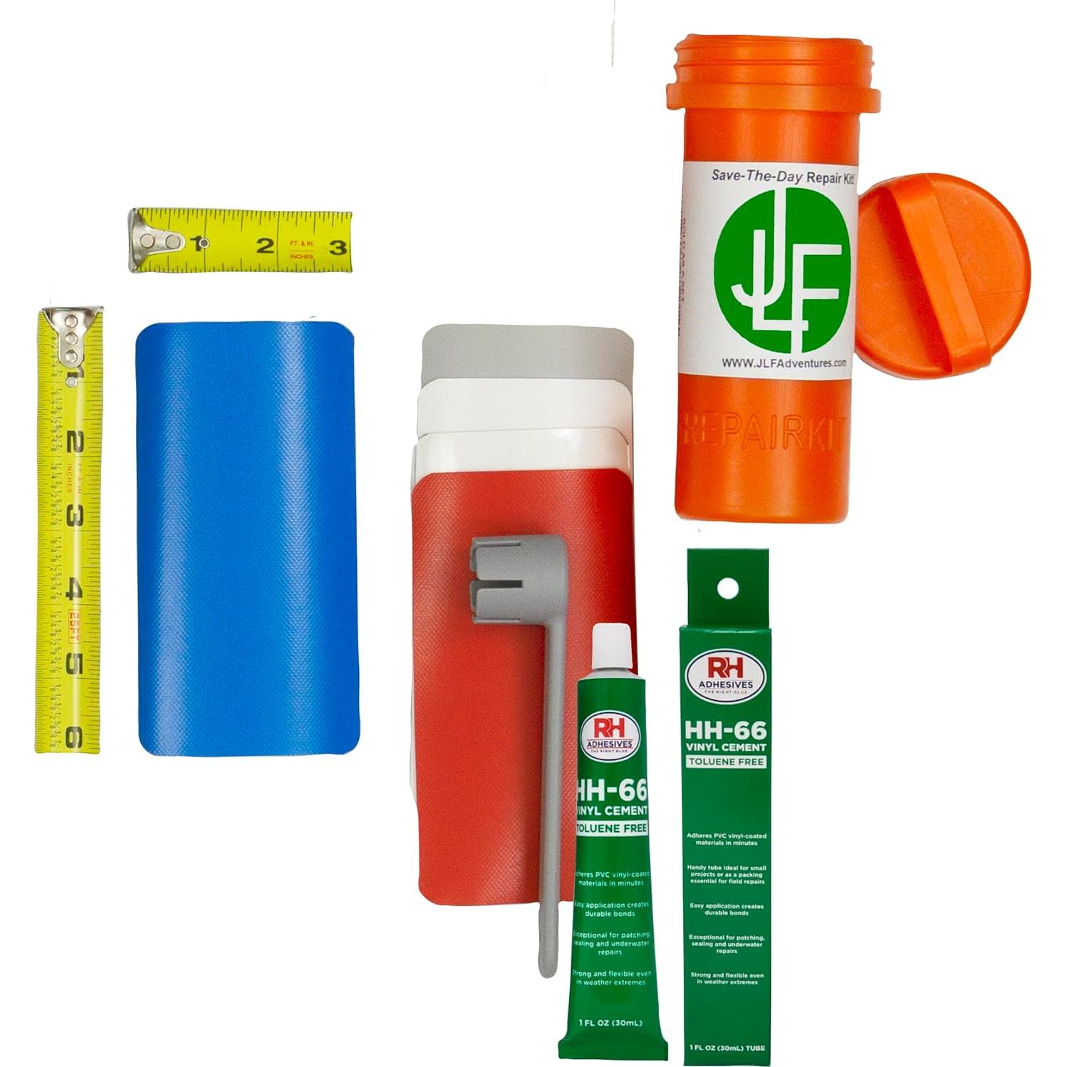 Kit de Reparación JLF para Tablas de Paddle Inflables con Pegamento