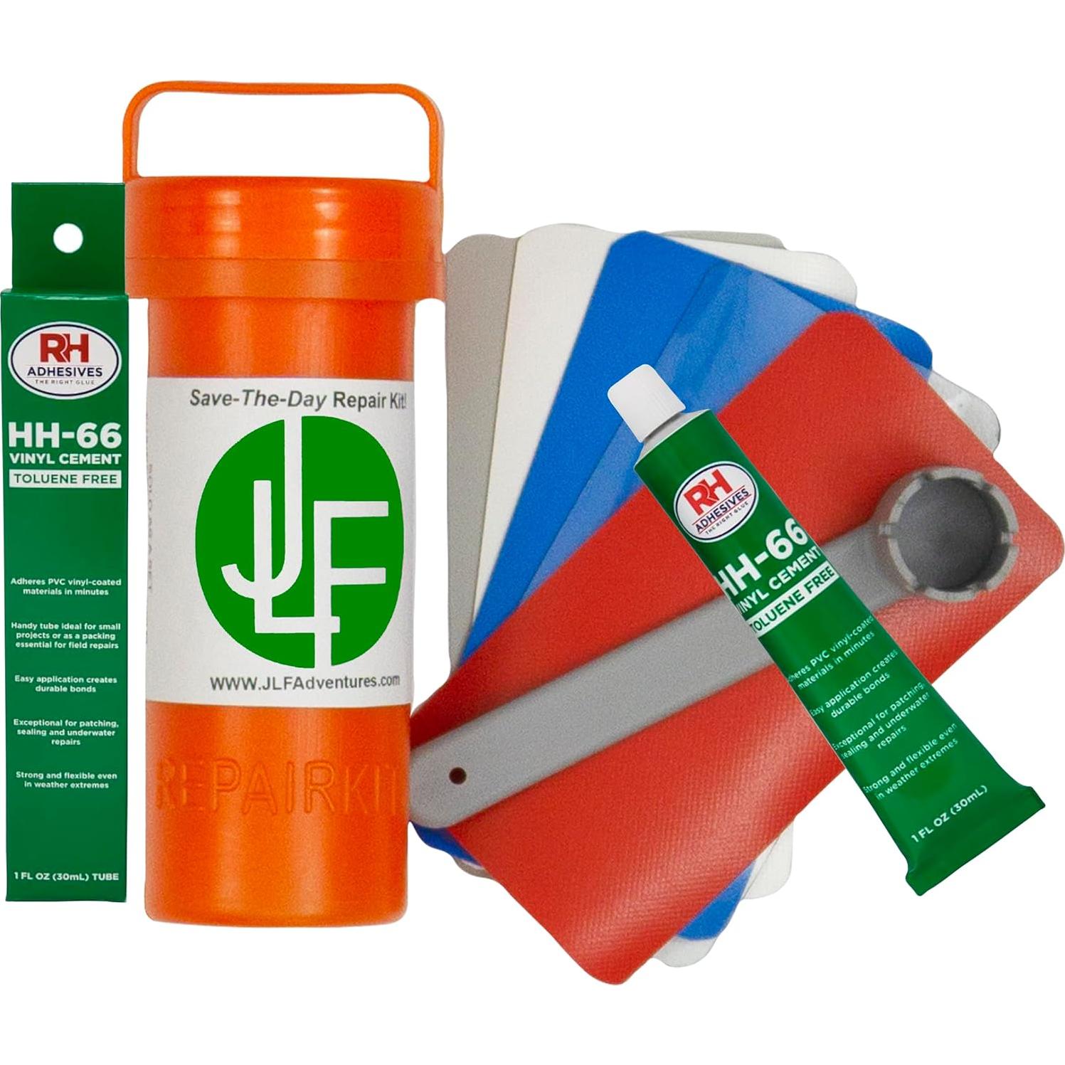 Kit de Reparación JLF para Tablas de Paddle Inflables con Pegamento