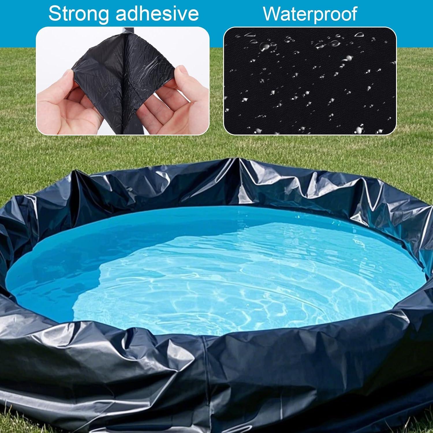 Kit de Parches de Reparación para Estanque BOXOB 20x20cm 2 Piezas