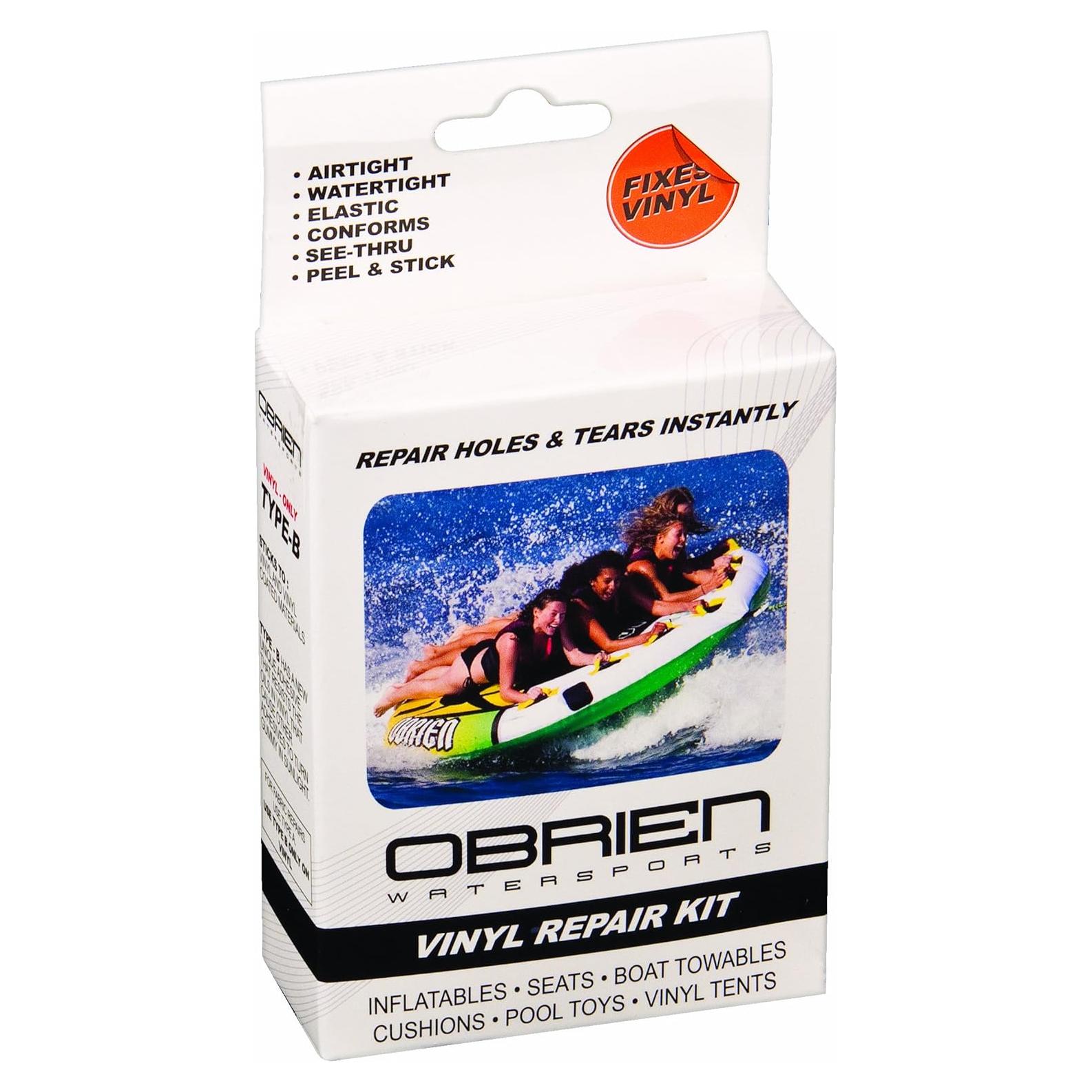 Kit de Parche de Vinilo O'Brien 15x30 cm Reparación Instantánea