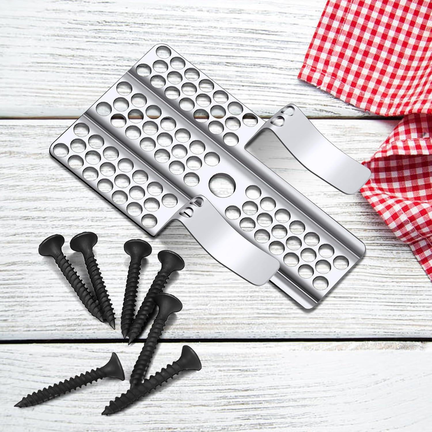 Kit de Reparación de Drywall Rolitwils 8 Clips Acero Inoxidable