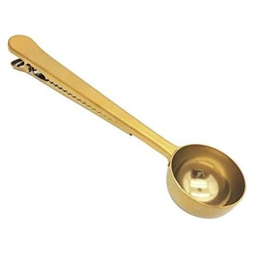 Cucharada Medidora de Café Krome Acero Inoxidable Oro 15g