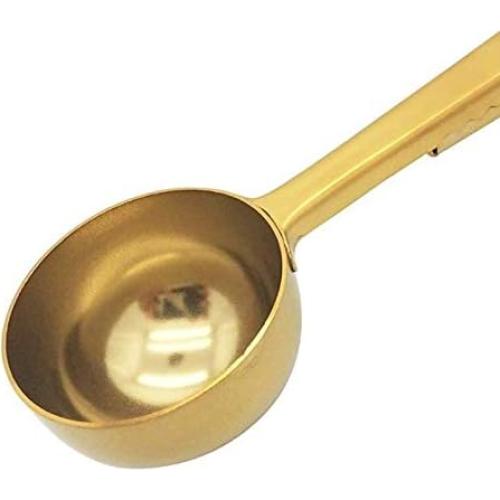 Cucharada Medidora de Café Krome Acero Inoxidable Oro 15g