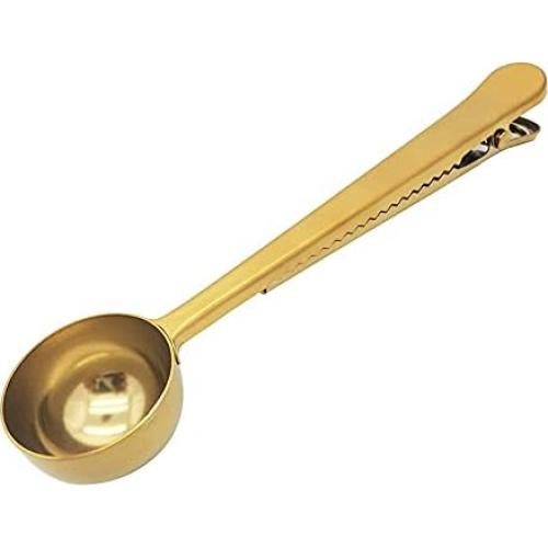 Cucharada Medidora de Café Krome Acero Inoxidable Oro 15g