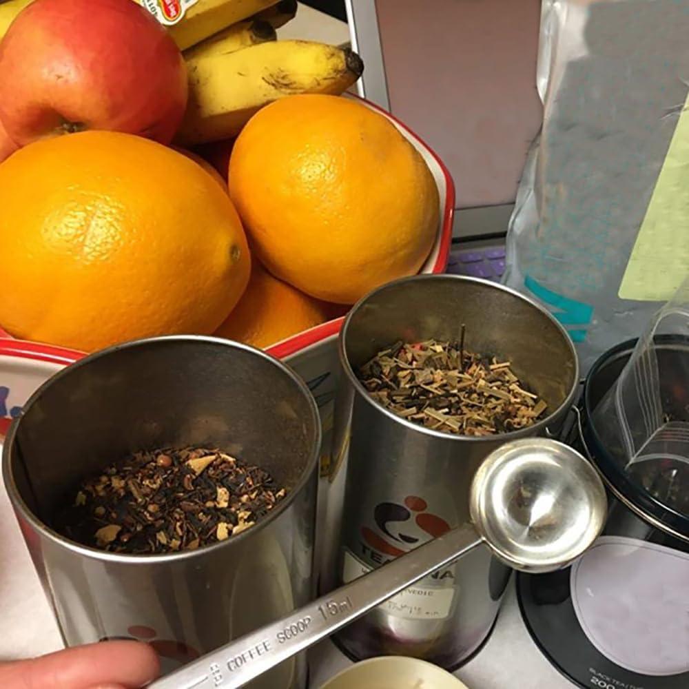 Hedume 9 Cucharas Medidoras de Café Acero Inoxidable 304