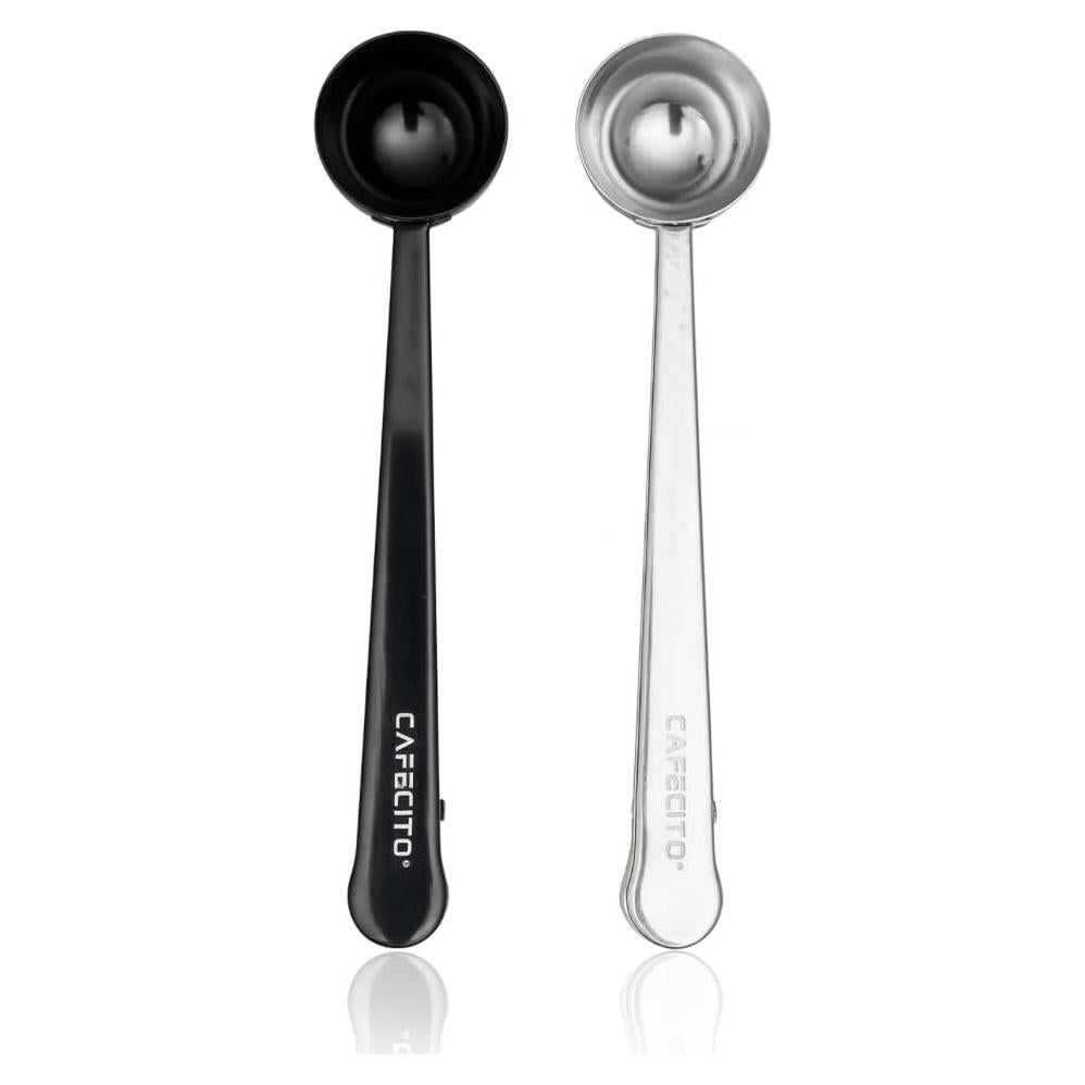 Juego de Cucharas Medidoras de Café Acero Inoxidable Cafecito