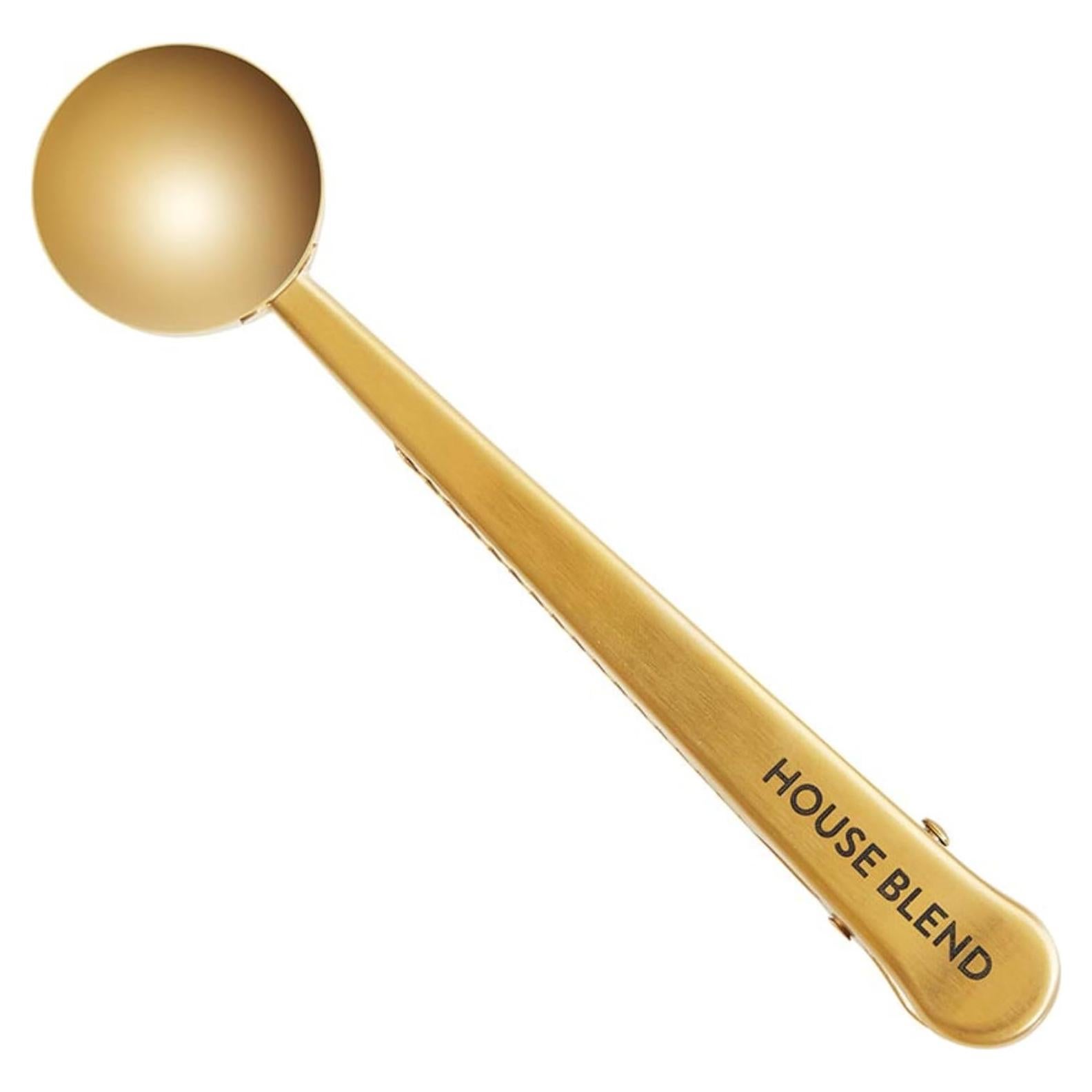 Clip de Café + Cucharada Acero Inoxidable SBDS 17 cm