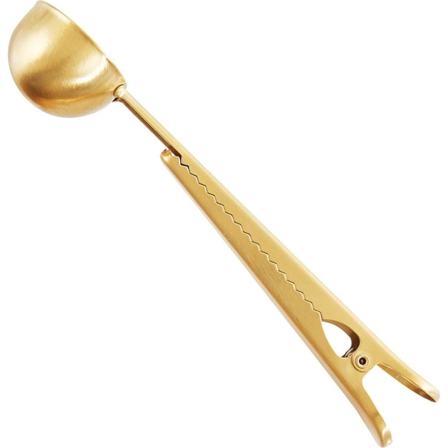 Clip de Café + Cucharada Acero Inoxidable SBDS 17 cm