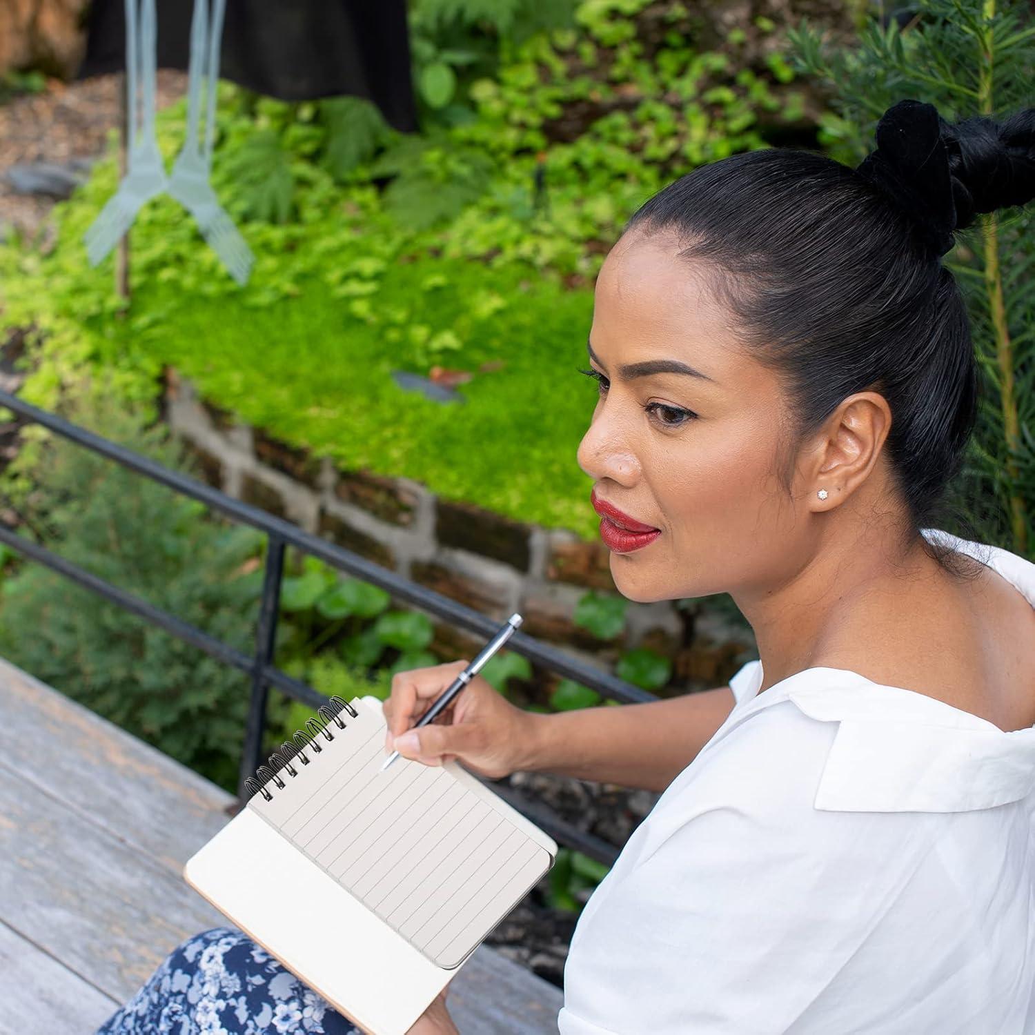 50 Cuadernos Impermeables TaoBary 12.7x7.6 cm Espiral