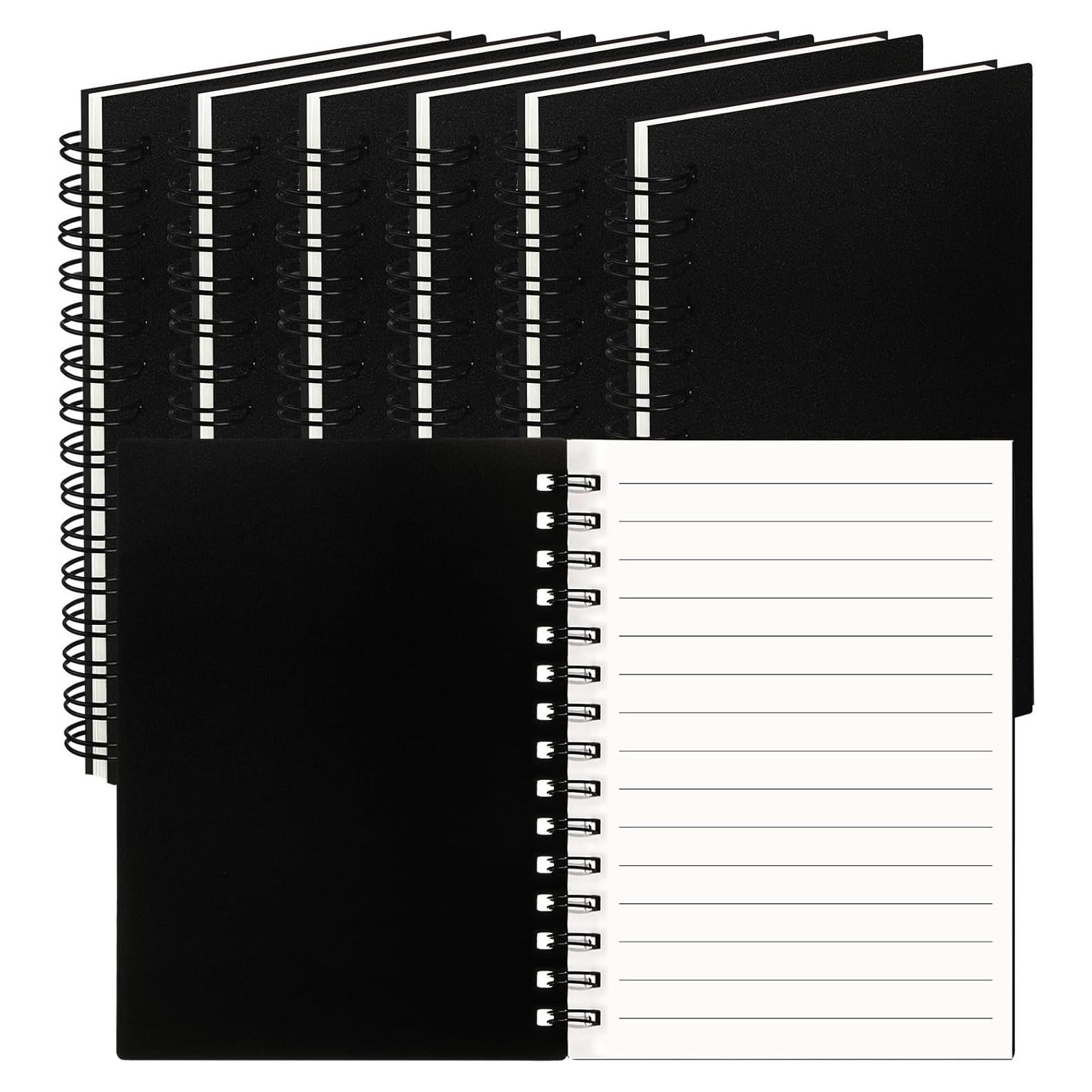 Paquete de 4 Cuadernos Espirales Impermeables Saypacck 10x14 cm