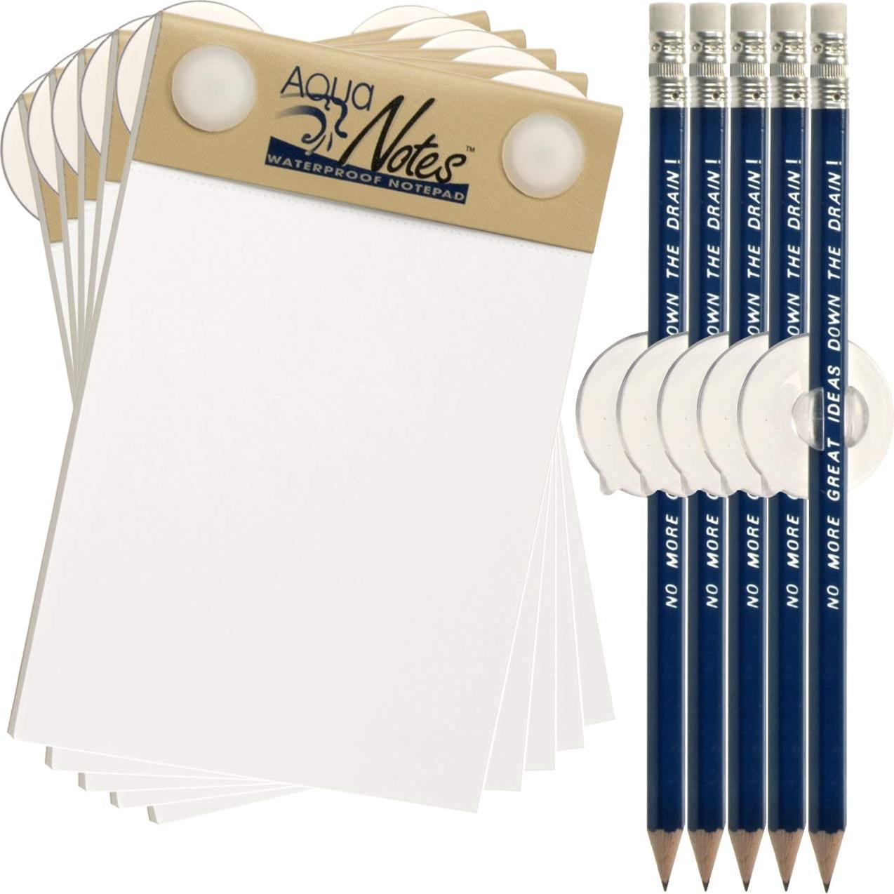 Bloc de Notas Impermeable Aqua Notes - Paquete de 5