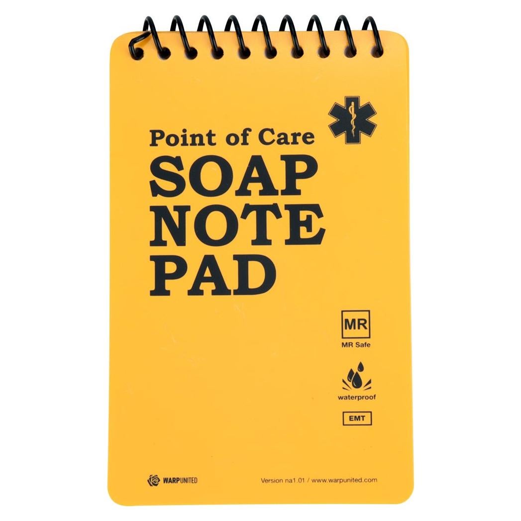 Bloc de Notas SOAP Impermeable Warp United 15.24x9.53 cm